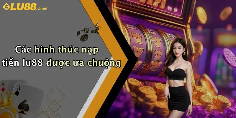 Nạp Tiền LU88: Hướng Dẫn Chi Tiết Thao Tác Giao Dịch Nhanh 3 Các hình thức nạp tiền lu88 được ưa chuộng