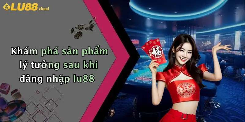 Đăng Nhập LU88: Trải Nghiệm Giải Trí Cá Cược Đỉnh Cao 3 Khám phá sản phẩm lý tưởng sau khi đăng nhập lu88