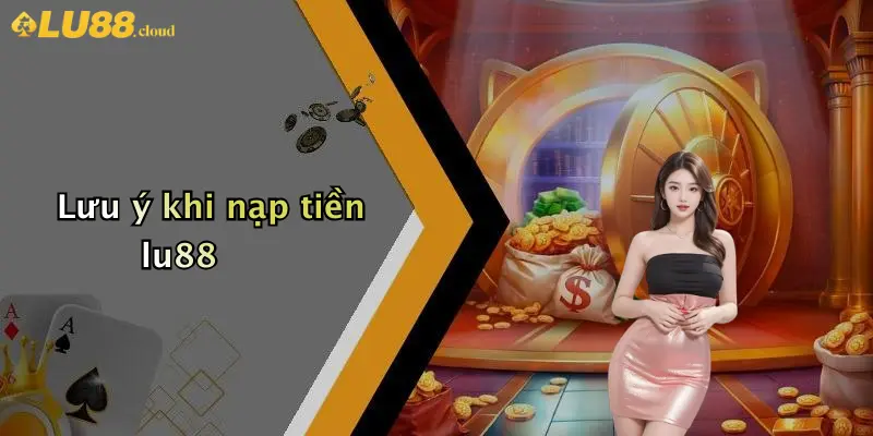 Nạp Tiền LU88: Hướng Dẫn Chi Tiết Thao Tác Giao Dịch Nhanh 4 Lưu ý khi nạp tiền lu88